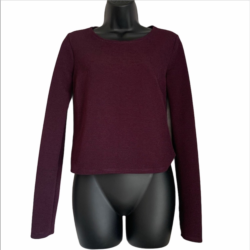 Classy Purple Long Sleeve with Zipper